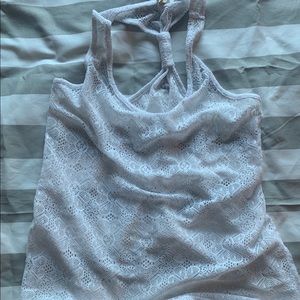 White ⚪️Lace ⚪️Swim Cover All